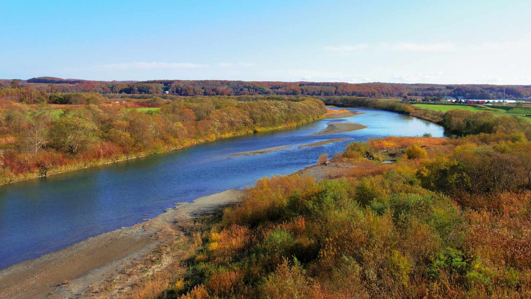 秋の鵡川