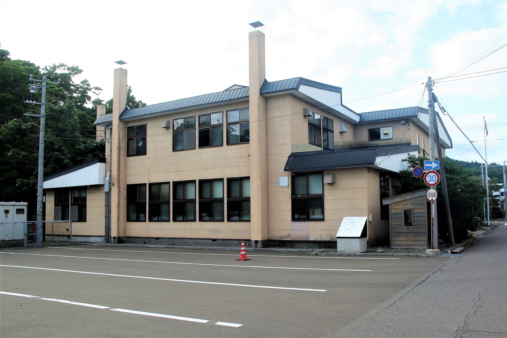 北海道松前町役場です。