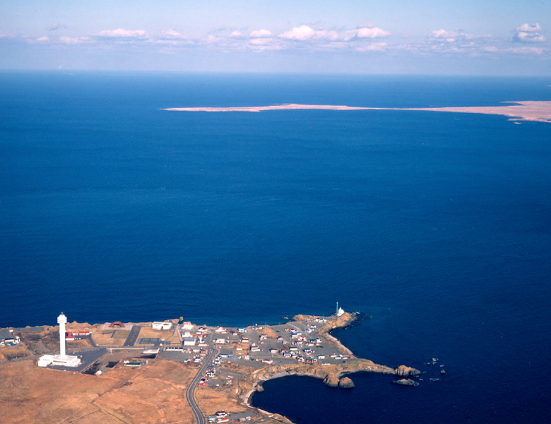 本土最東端の納沙布岬は、一番早く朝日と出会える場所