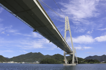 日本海側最大級の斜張橋 クレインブリッジ