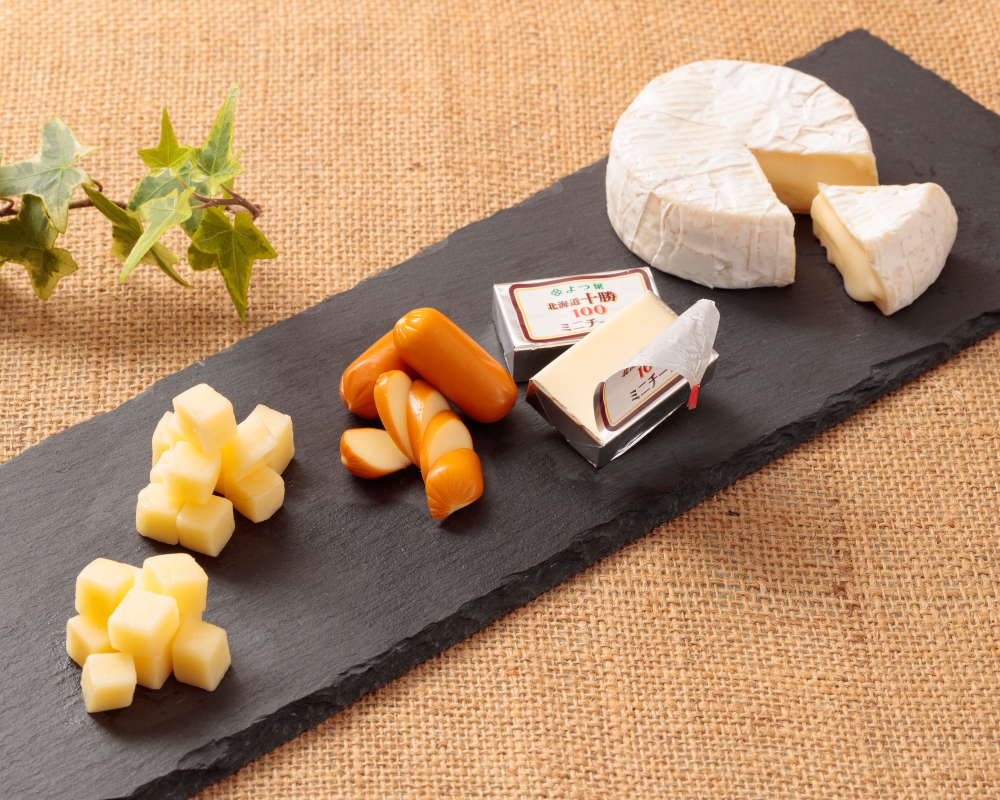 良質な生乳を使用したチーズやバターは絶品です